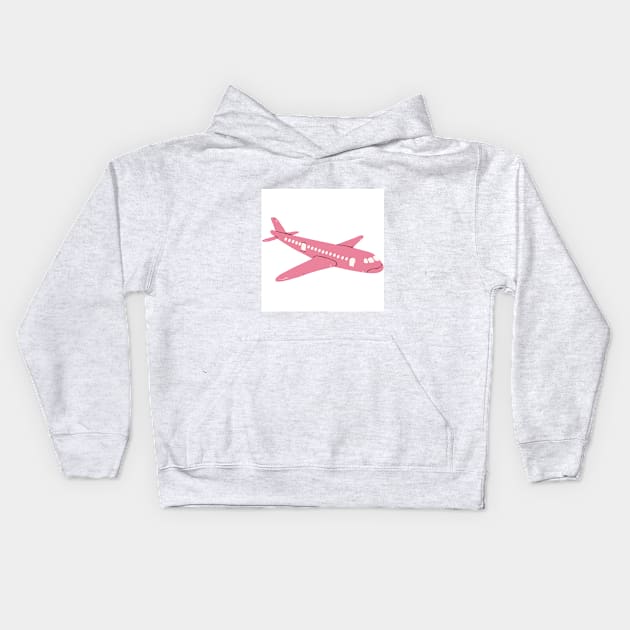 Airplane Kids Hoodie by Your dreams live here